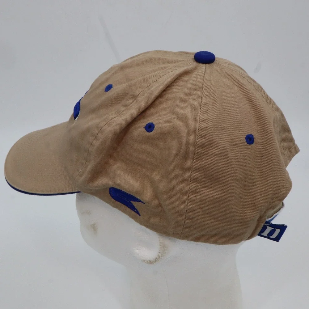 Colosseum Duke Blue Devils Hat Mens OSFM Khaki Blue Embroidered‎ Dad Cap NCAA